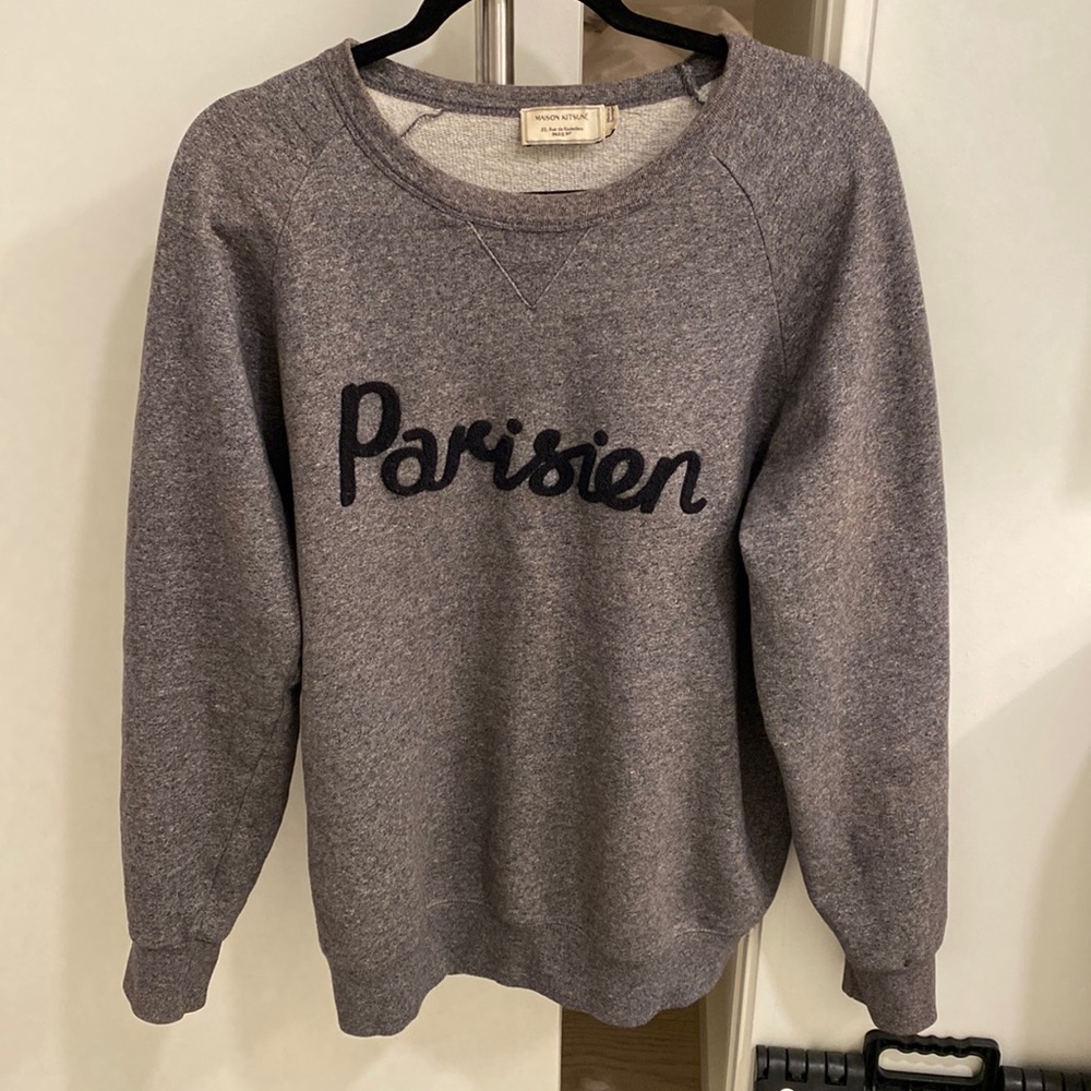 Maison Kitsune sweatshirt in gray
